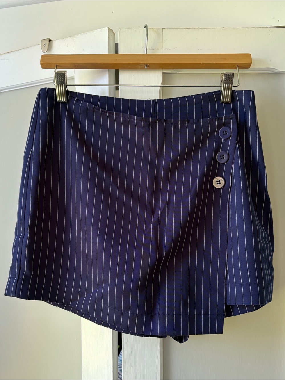 Lulus Pinstripe Skort Size Medium